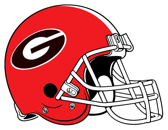 Georgia Bulldogs 2001-Pres Helmet Logo vinyl decal